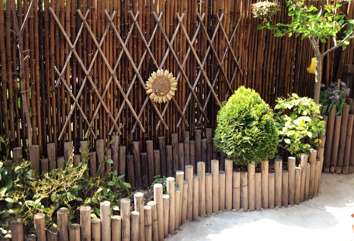 Bamboo Garden Trellis Plant Climbing‘